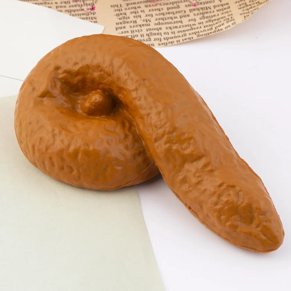 Hot! Prank Fake Poop Turd Crap Poo Gross Joke Dirty Trick Novelty Human Fun  Pooper New Sale