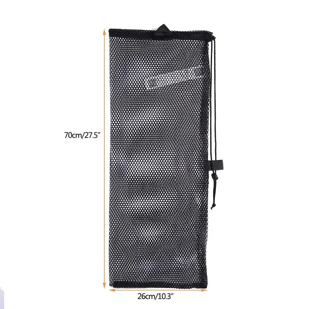 

Newest Quick Dry Polyester Mesh Bag Swimming Diving Drawstring Bag Water Sports Packing Net Bags