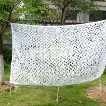 VILEAD 3,5 м x 4 м(футов x 13 футов) белоснежная цифровая камуфляжная сетка Военная армейская камуфляжная сетка Солнцезащитная сетка для охоты кемпинга