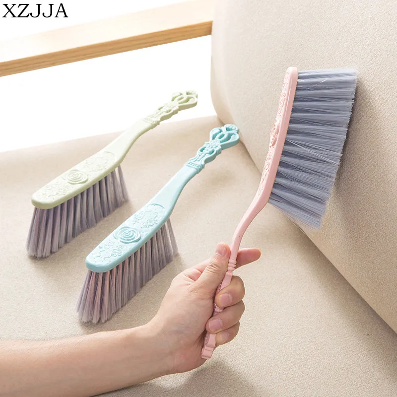 XZJJA Household Soft Hair Long Handle Cleaning Dust Brush Bedroom Sofa