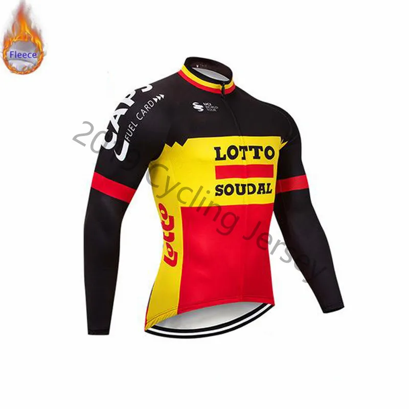 2019 برو فريق لوتو الدراجات جيرسي الرجال طويلة الأكمام مجموعة الشتاء الحرارية الصوف الترياتلون الرياضة في الهواء الطلق MTB دراجة الملابس مريلة ... 2019 برو فريق لوتو الدراجات جيرسي الرجال طويلة الأكمام مجموعة الشتاء الحرارية الصوف الترياتلون الرياضة في الهواء الطلق MTB دراجة الملابس مريلة ...