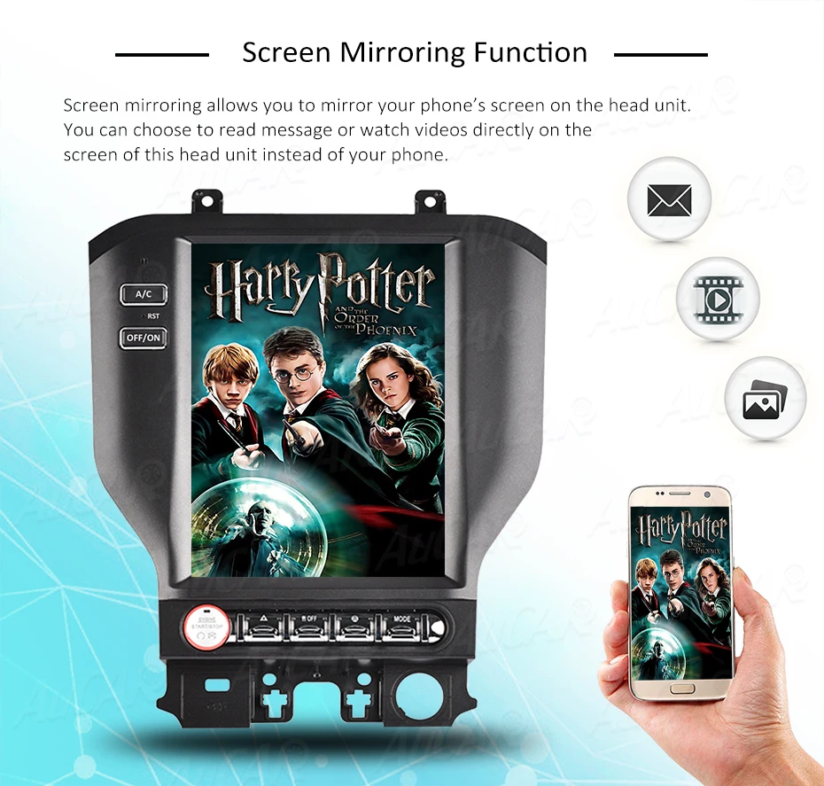 Discount Tesla Android system Car radio GPS Navigation for For Ford Mustang 2015 2016 2017 2018 2019 Multimedia stereo Player head unit 10 Discount Tesla Android system Car radio GPS Navigation for For Ford Mustang 2015 2016 2017 2018 2019 Multimedia stereo Player head unit 10