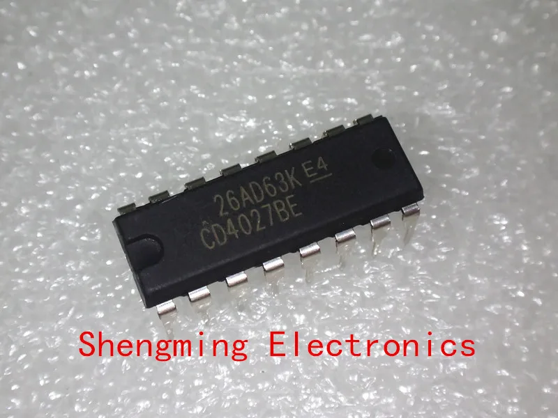 10pcs CD4027BE CD4027 DIP 16 IC Original-in Integrated Circuits from ...