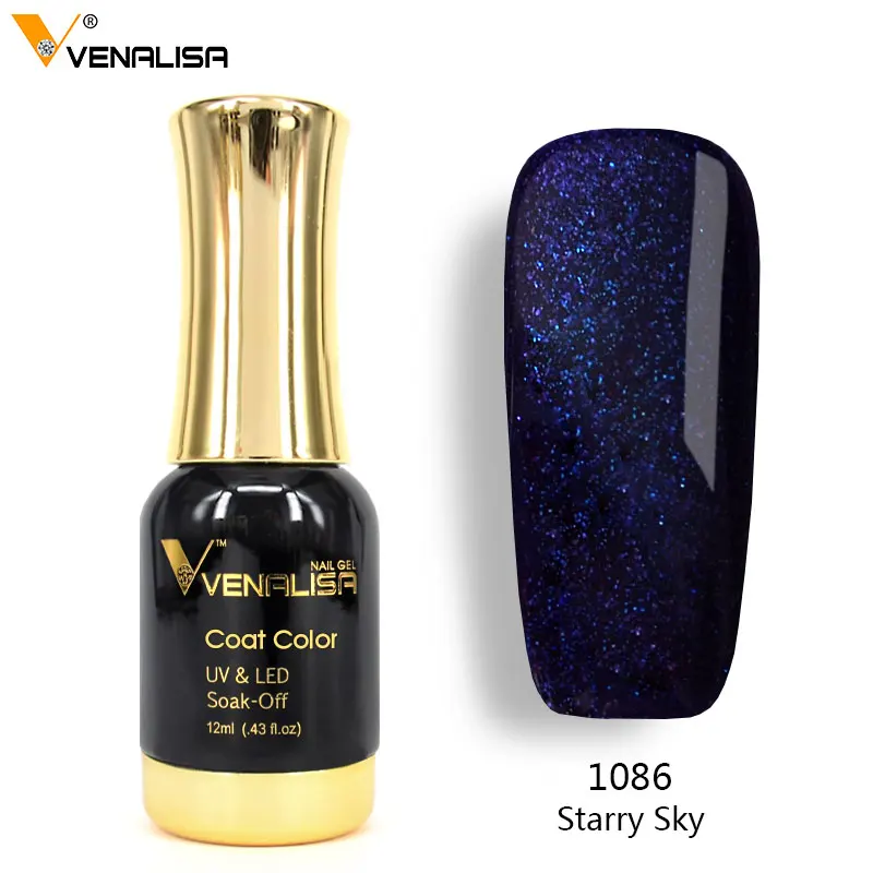 60751 Venalisa модный неоновый Гель-лак для ногтей впитывающий УФ 120 Цветной стойкий гель для ногтей Цветной Художественный Гель-лак для ногтей - Цвет: 1086