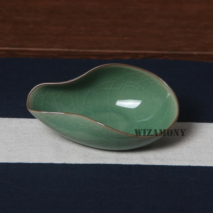 WIZAMONY 1 шт. чайный держатель Longquan Celadon чайные аксессуары китайский фарфор пять