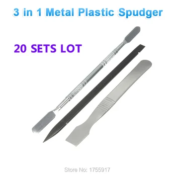 

3 In 1 High Quality Repair Tools Set Rods Opening Tool Pry Metal Tablet Disassemble Professional Mobile Phone Spudger For iPhone
