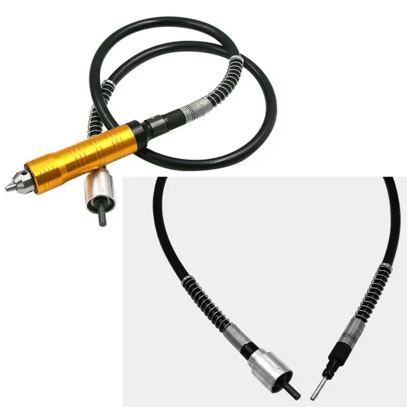 

6mm Rotary Angle Grinders Flexible Shaft Tool Adapts + 0-6.5mm Handpiece Style Dremel Flexible Electric Drills Rotary Tool