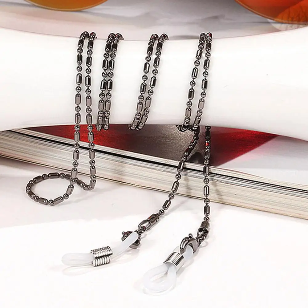 

Glasses Chain Beaded Women Metal Sunglasses Eyeglass Hanging Copper Holder Neck Straps Eyewear Retainer Rope