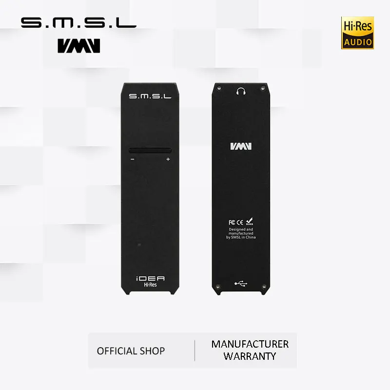 SMSL iDEA мини Hi Fi аудио портативный USB DAC SABRE9018Q2C Портативный DSD512 32 бит/768 кГц и