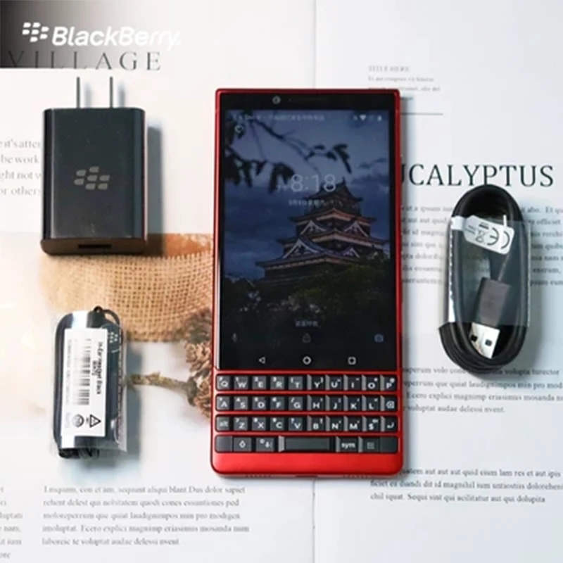 QC 3,0 зарядное устройство для телефона Blackberry KEY2 Быстрая Зарядка адаптер для Blackberry KEYone с Tpye-C USB кабель для передачи данных