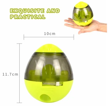 

Pet Dog Toys Feeder Automatic Dog Shaking Food Dispenser Leak Ball Funny Puzzle Dog Self Feeding Toy Bowl