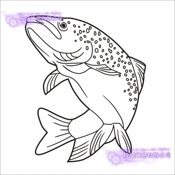 

Fishing Sticker Car Fish Decal Angling Hooks Tackle Shop Posters Vinyl Wall Decals Hunter Decor Mural Sticker