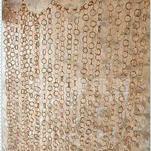 Ротанговый занавес бамбуковый соломенный бамбуковый занавес хрустальный шарик занавес раковины отрезать входной занавес Ретро