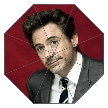 

Nice Custom Robert Downey Jr. Sunny and Rainy Umbrella Design Portable Fashion Stylish Useful Umbrella gift for you