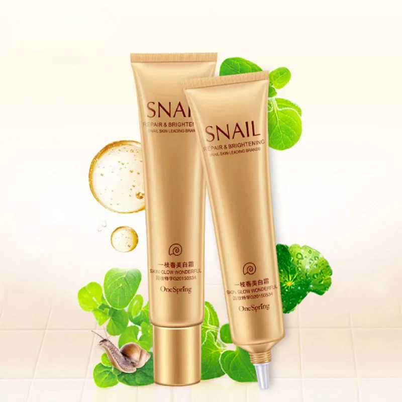 Snail face cream hyaluronic acid moisturizer anti Wrinkle anti aging