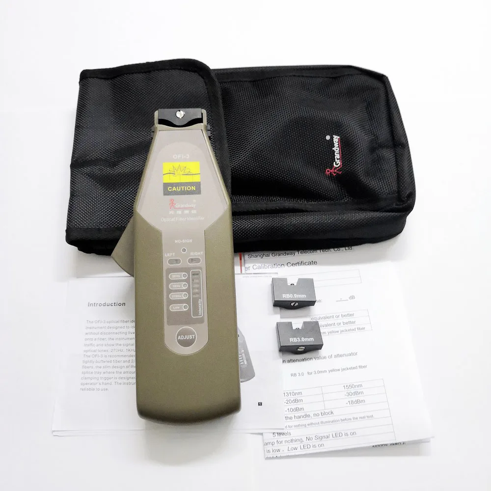 Grandway OFI 3 Оптическое волокно идентификатор|fiber optic identifier|grandway ofi-3optical fiber identifier |