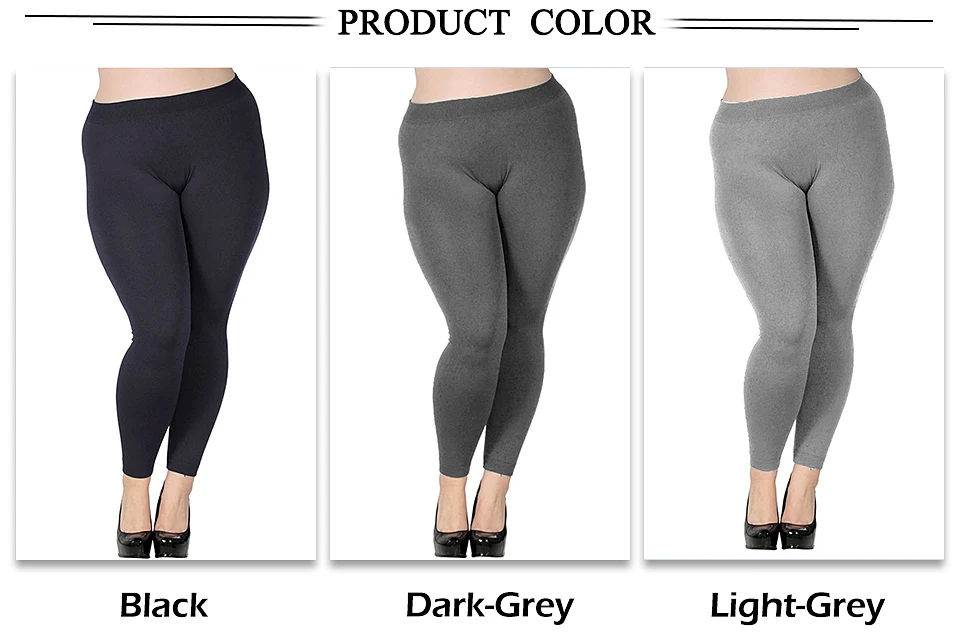 Women's Plus Size Modal Seamless High Waist Leggings Full Length Stretchy Basic Ankle Leggings Solid Color Long Legging Pants amazon leggings