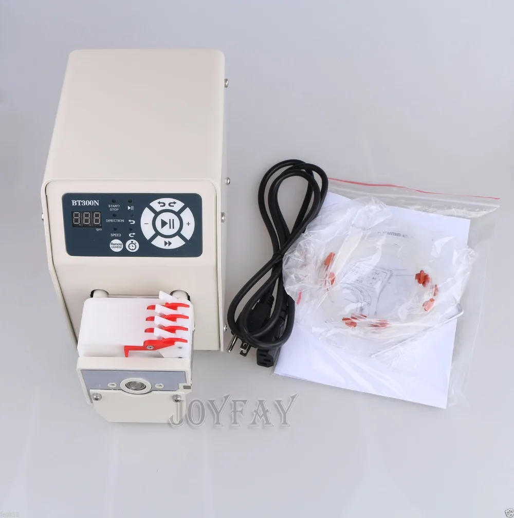 Peristaltic Pump BT300N MC4 10 Roller 0.00034 32 ml/min per Channel 4 Channel CE Certification