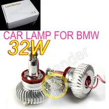 newest for BMW E82/E87 /E90/E91/E92/E93etrc ANGELE EYES LED MARKER 32W car lamp
