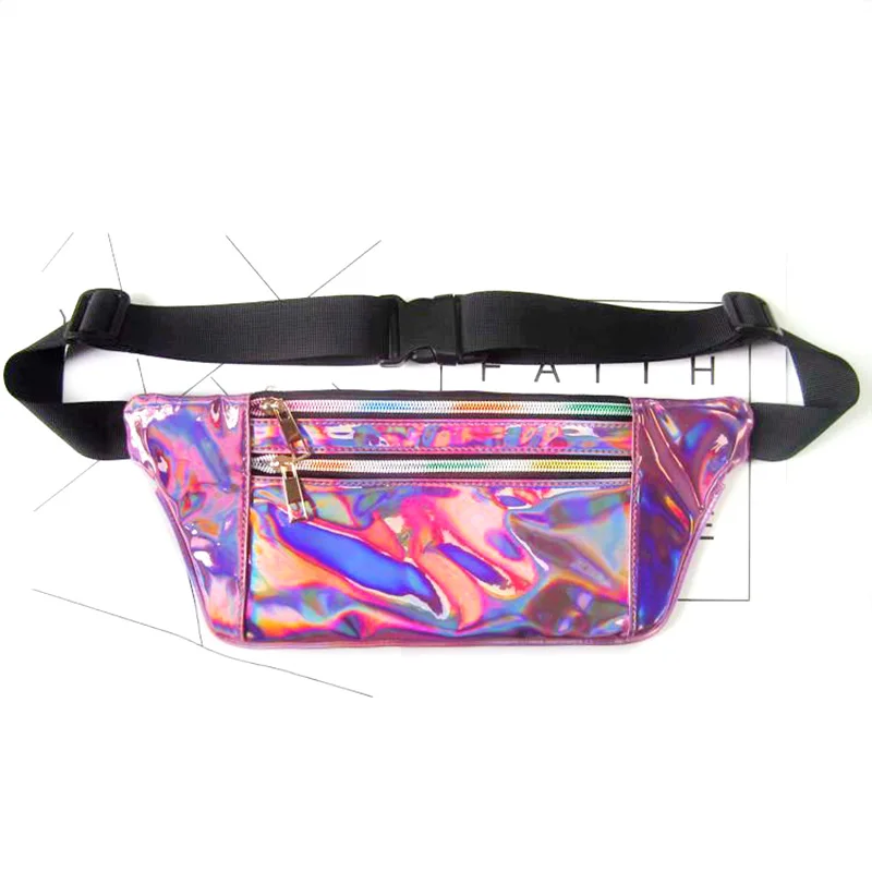 

Women Men Waist Bag PU Leather Adjustable For Sport Outdoor Mobile Phone Money MUG88