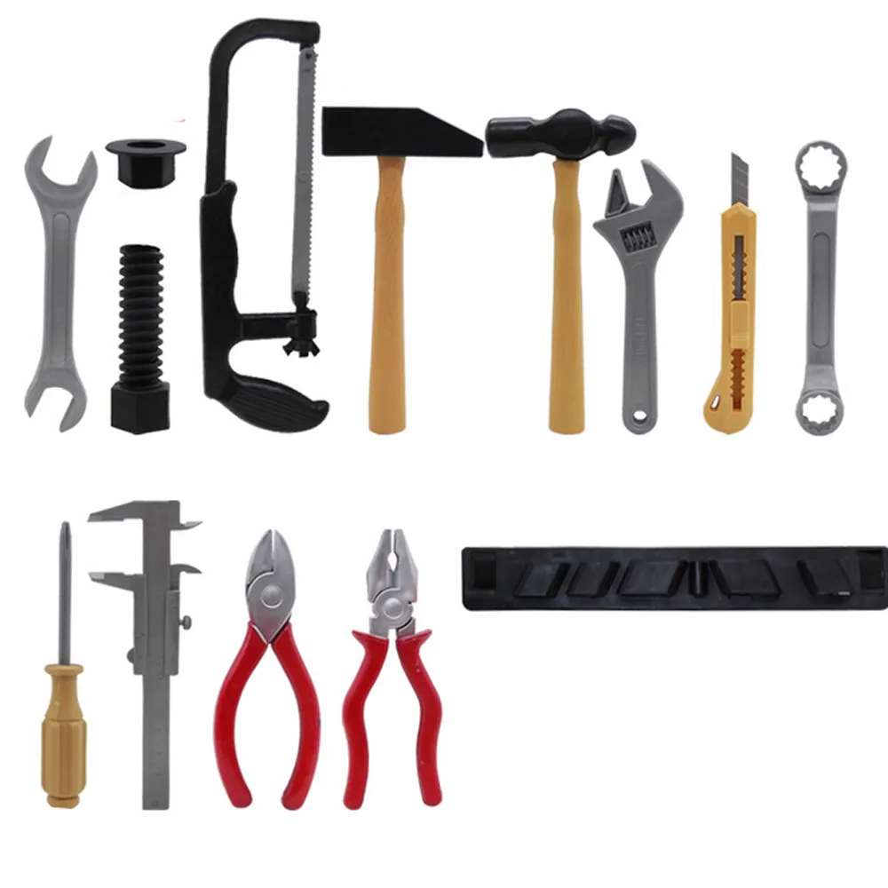 

14PCS New Plastic Building Tool Toys Kits Set Kids Diy Pretend Play Construction Educational toys for children