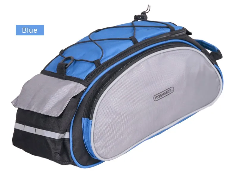 Excellent ROSWHEEL Bicycle 13L Carrier Bag Bike Rack Pannier Trunk Basket Back Seat Shelf Pouch Cycling Luggage Shoulder Handbag 14541 15