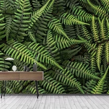 Beibehang пользовательские Обои фреска фото скандинавском стиле простой небольшой свежий тропический лес банановый лист гостиная спальня стены