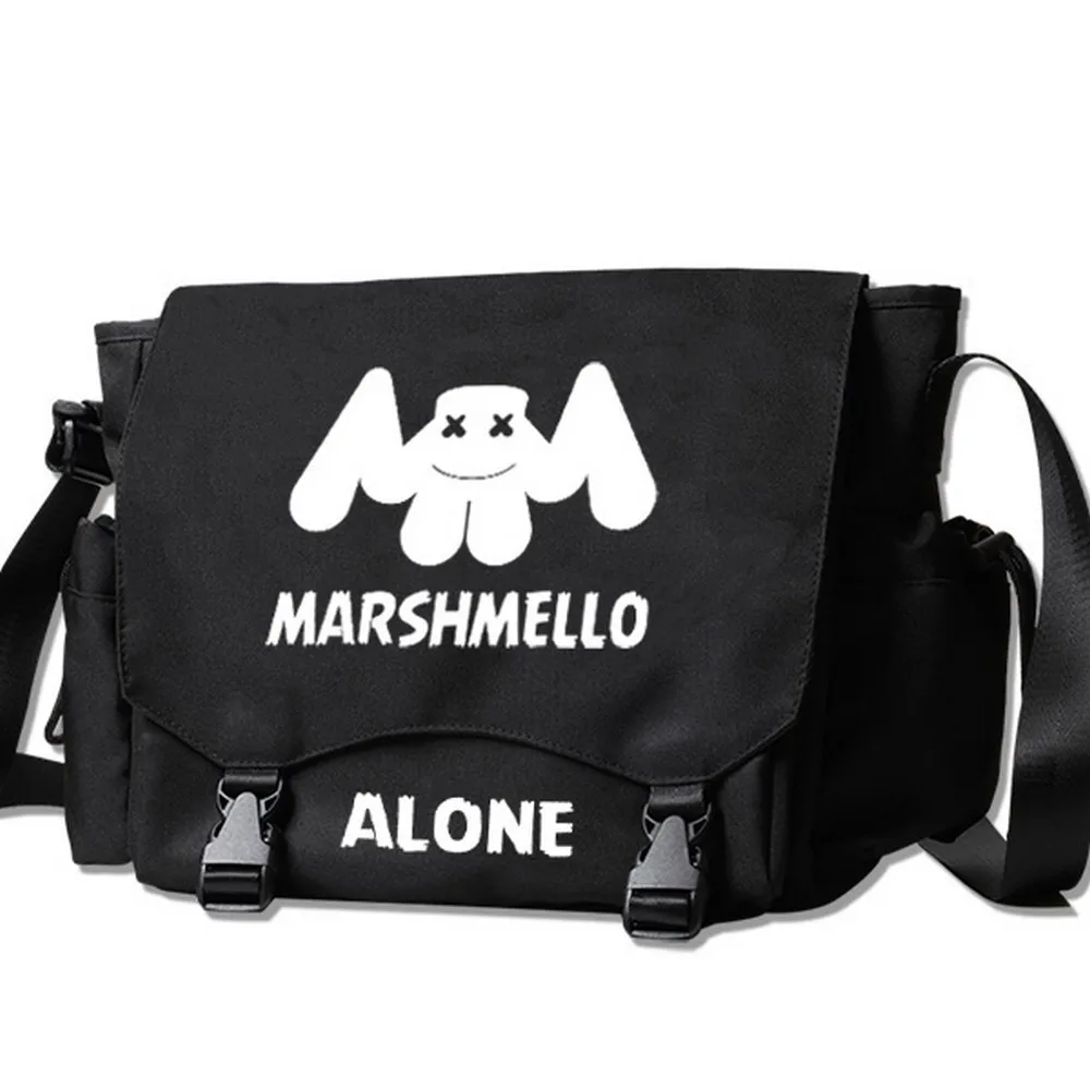 

MeanCat DJ Collection Marshmello Messenger Bag Fade Alan Walker Spinnin' Records Satchel Avicii Skrillex Martin Garrix Sling Bag