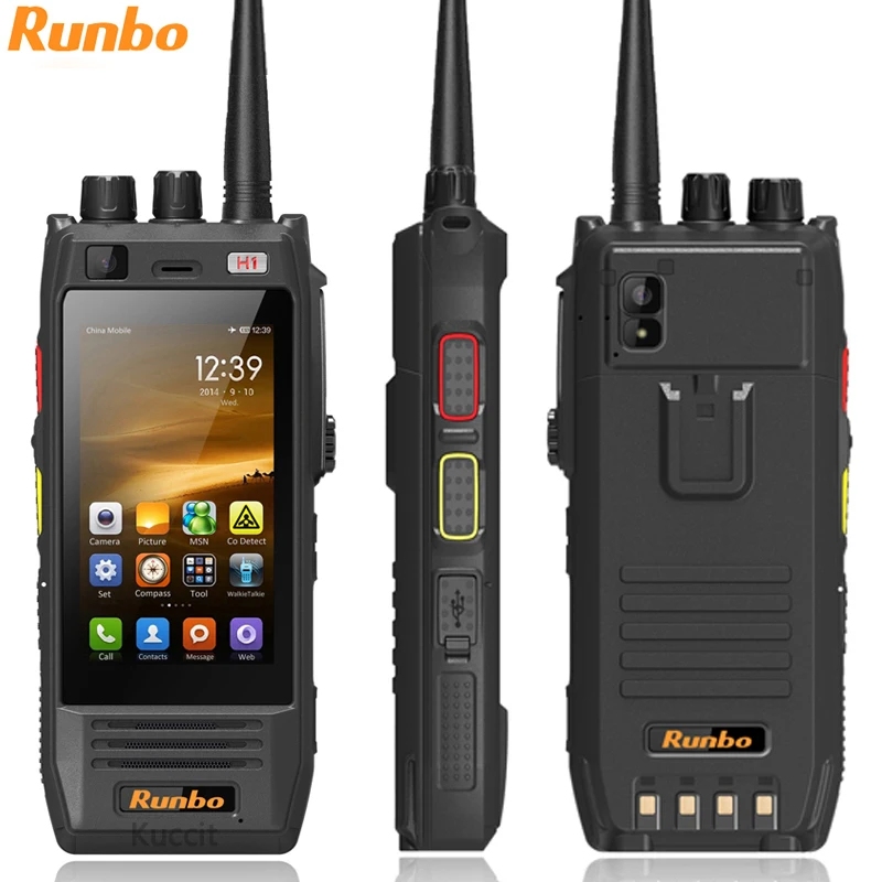 Original Runbo H1 IP67 resistente impermeable teléfono Android DMR Radio VHF UHF PTT Walkie Talkie Smarpthone 4G LTE 6000 mah MTK6735 GPS Original Runbo H1 IP67 resistente impermeable teléfono Android DMR Radio VHF UHF PTT Walkie Talkie Smarpthone 4G LTE 6000 mah MTK6735 GPS