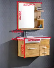 freeshipping 90cm Arrow bathroom cabinet arrow bathroom cabinet oak bathroom cabinet ceramic grooming table