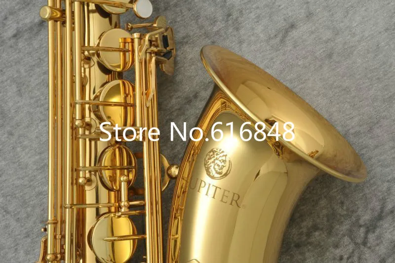 

JUPITER JTS-500 Bb Tenor Saxophone Brass Gold Lacquer Instruments Pearl Buttons Sax With Mouthpiece Accessories Free Shipping