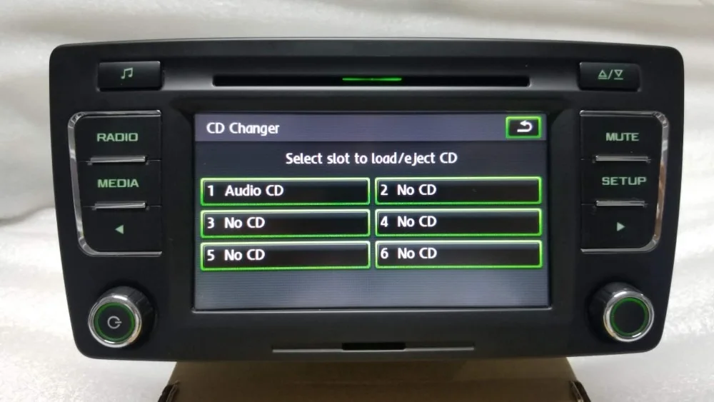 AIDUAUTO для Skoda PQ Octavia Yeti Радио Стерео RCD510 USB MP3 USB AUX 6 Changer CD плеер