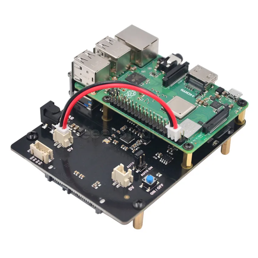  Raspberry Pi X820 V3.0 25 pulgadas SATA HDD/SSD de ampliación de almacenamiento para Raspberry Pi 3