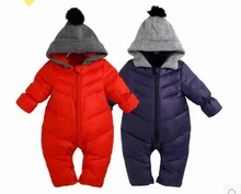 Songs Baby Romper Unisex baby clip cotton leotard newborn warm fall and winter clothes thickened out