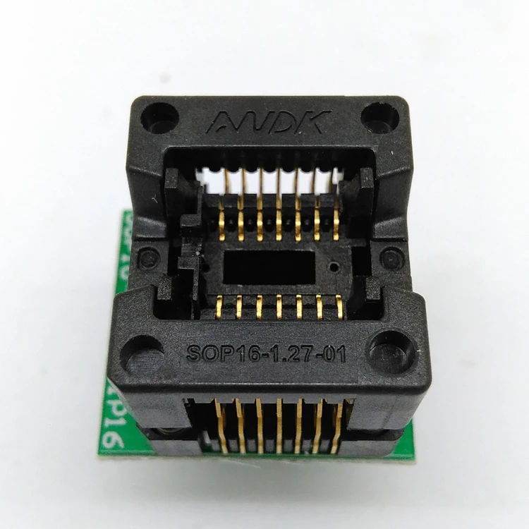 

SOP14 SOIC 14 SO14 to DIP14 Programming Socket Pitch 1.27m IC Body Width 3.9mm 150mil Flash Test Socket Adapter