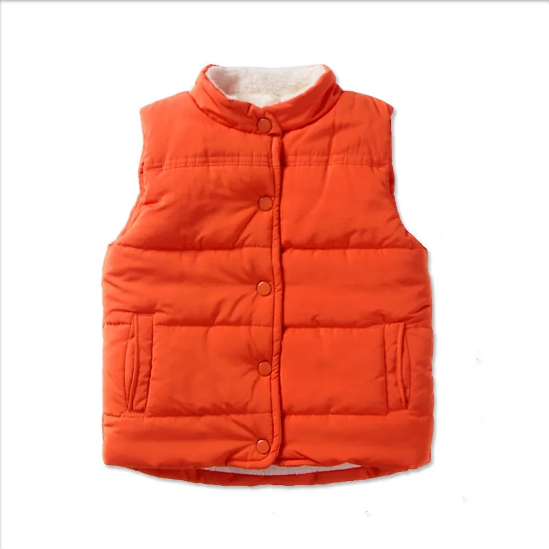 CROAL CHERIE 90-120cm Thicken Fleece Baby Girls Vest Winter Kids Vest Boys Warm Velvet Waistcoat Children Outerwear & Coats (13)