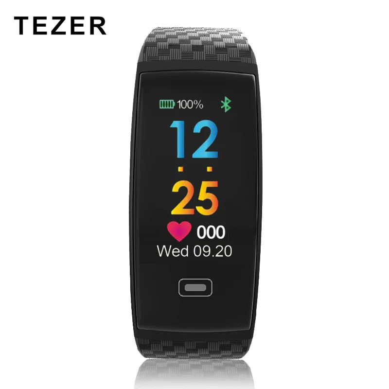 Discount !! Tezer R17 Smart Bracelet Waterproof ECG Real time Minitor