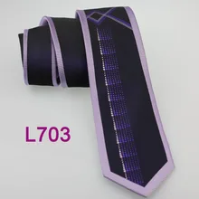 Yibei Coachella Галстуки Для мужчин тонкий галстук Сирень граничит Средства ухода за кожей Шеи Галстуки темно-Галстуки геометрический Средства ухода за кожей Шеи Галстук Фиолетовый и сиреневый маленькие точки пятна горошек