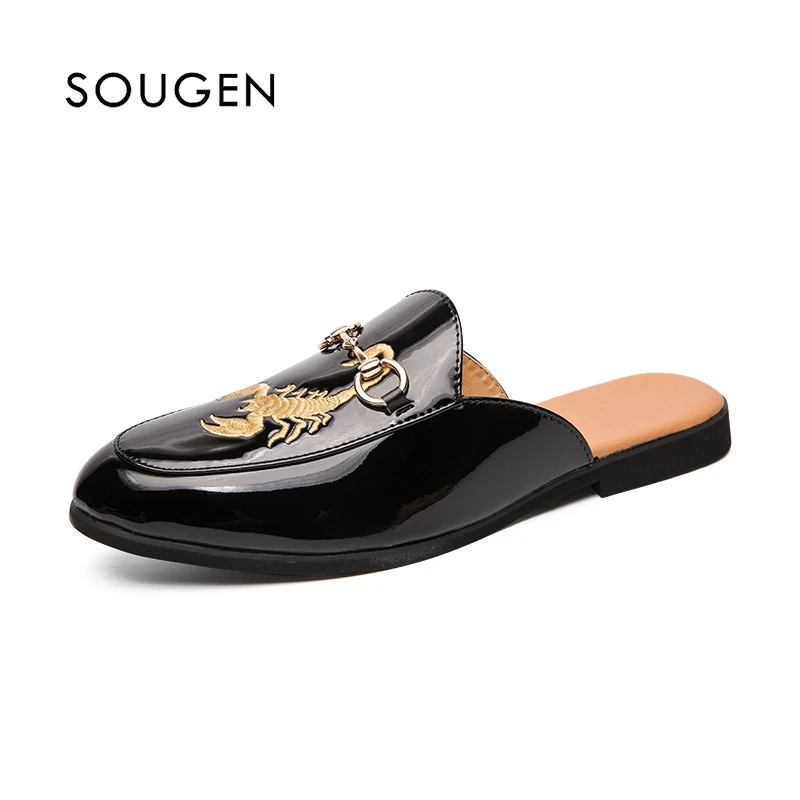 

Owl and Scorpion Embroidered Shoes Fashion Male Shoes Adult Chaussure Homme Krasovki Men Sneakers Men Summer Sneakers Platform