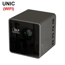 WZATCO P1 WIFI Wireless Mobile font b Projector b font Support Miracast DLNA Pocket font b