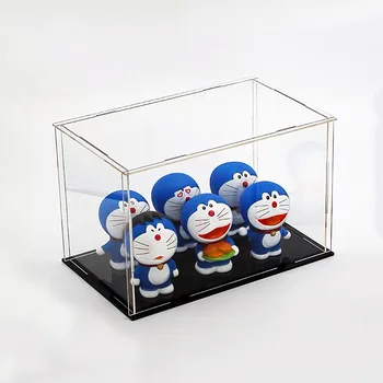 

13x10x15cm/13x10x20cm Toy Car Model Storage Display Box Clear Acrylic Plastic Packaging Boxes Dust-proof Doll protection