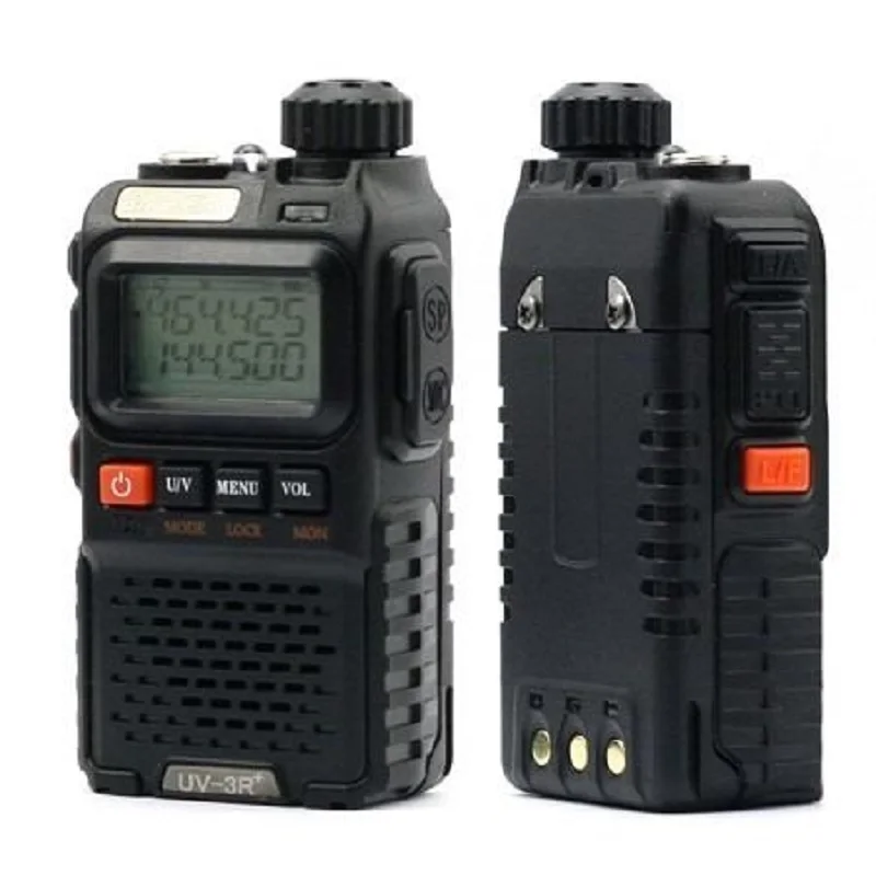 BAOFENG UV 3R + Plus Walkie Talkie CTCSS Двухдиапазонная частота двухсторонняя рация Любительская