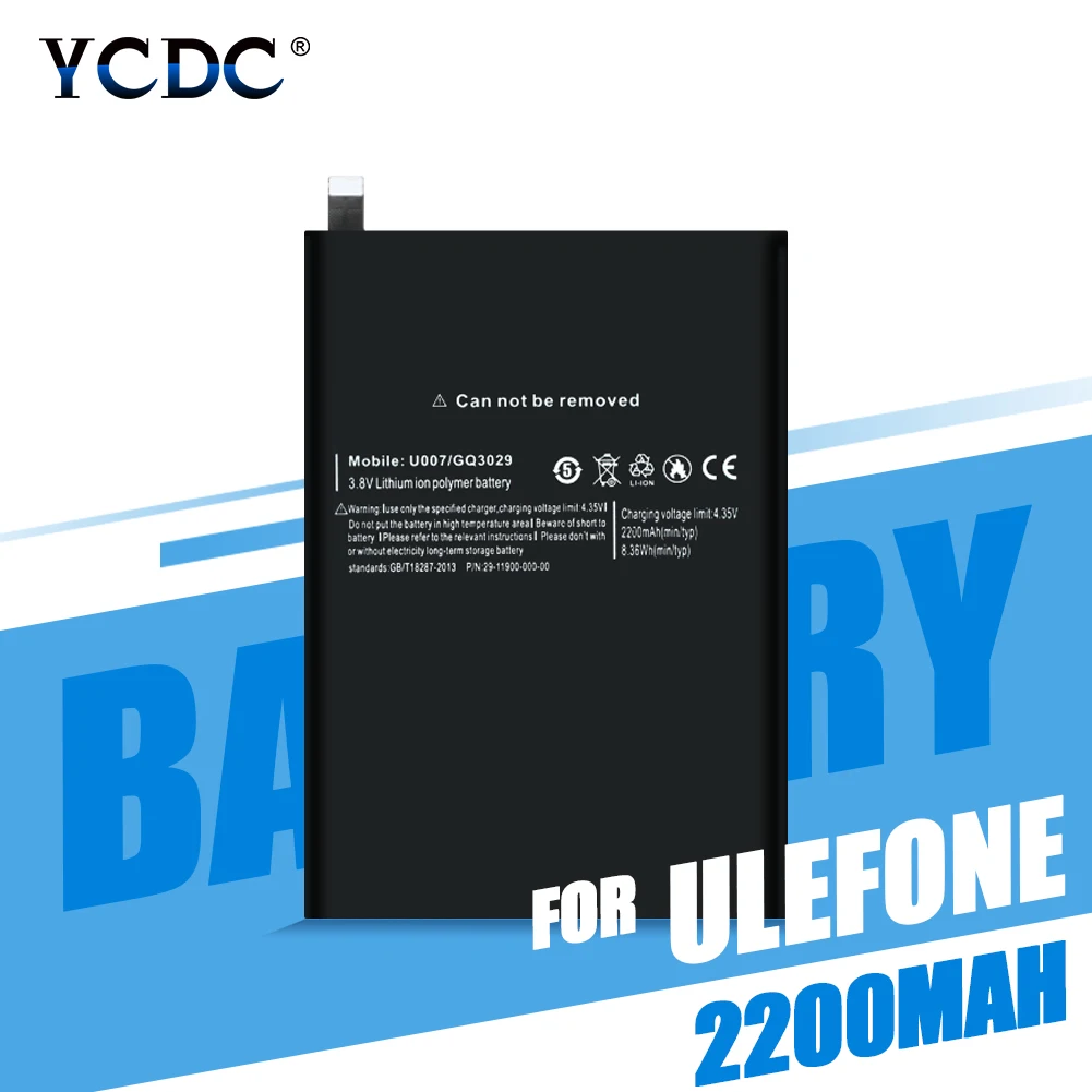 Высокое качество оригинальный резервный аккумулятор для Ulefone U007 мобильный