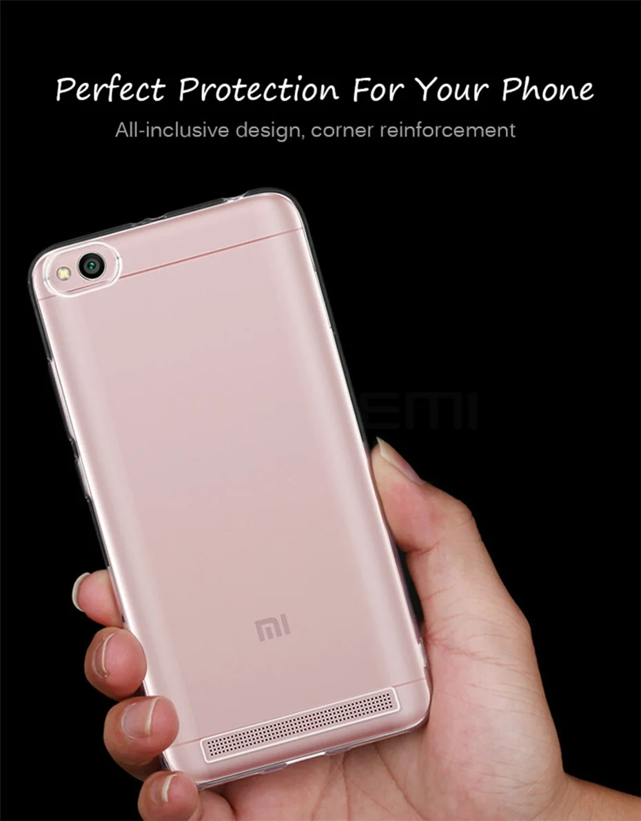 MOUSEMI Cover For Xiaomi Redmi 5a 5 Plus Case Silicone Cover Back Caso Transparent Cases For Xiaomi Redmi 5a Prime note 5a Case (4)
