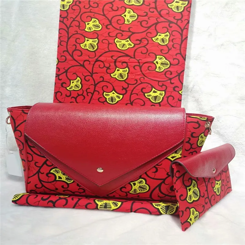 

NN!High quality wax hollandais hand bags with 1pcs african wax prints fabric women hand bag for party dutch wax ! L110520