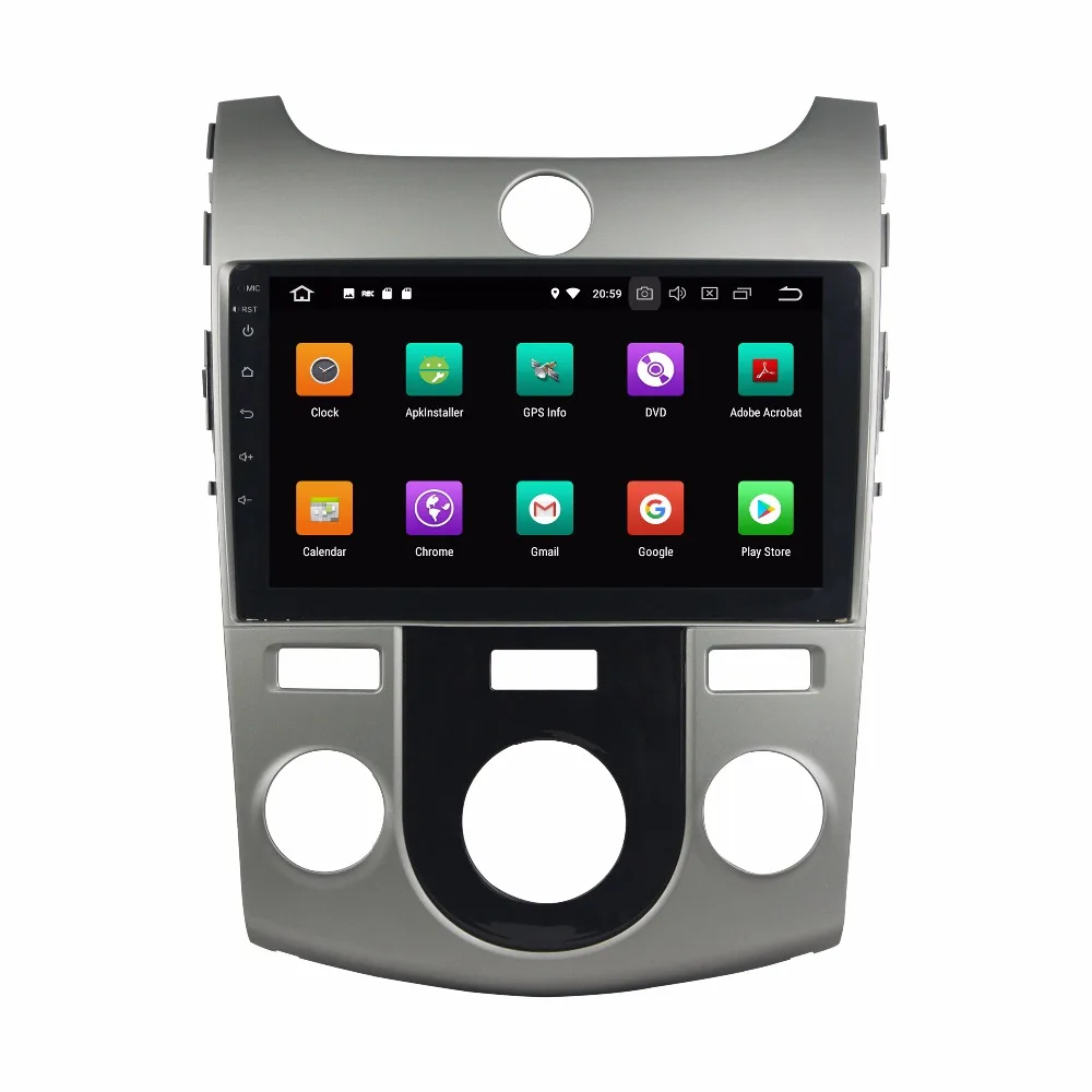 

KLYDE 8" 1 Din 8 Core Android 8.0 Car DVD Player For KIA CERATO FORTE 2008-2012 Car Multimedia Player 32GB 1024*600 Car Audio