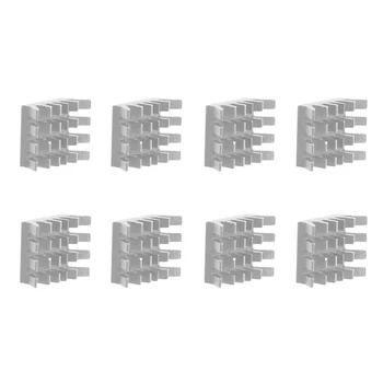 

tablet-8Pcs Aluminum VGA PC Heatsink Card For Xbox360 PS DDR RAM Memory Cooling