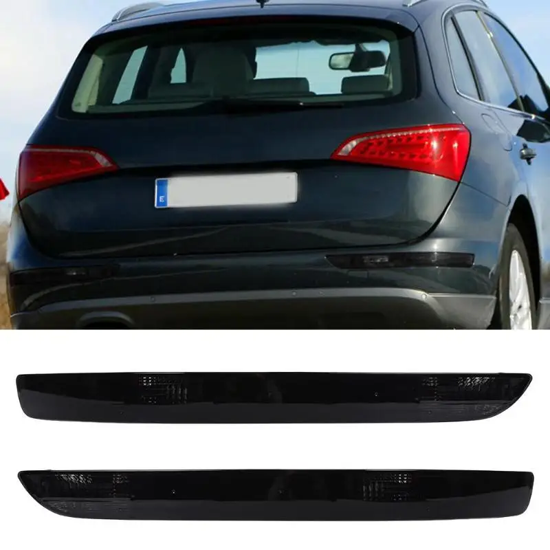 

2pcs Smoked Lens Rear Bumper Lower Tail Light Reverse Lamp for Audi Q5 2009-2015 Fit to 4 Door