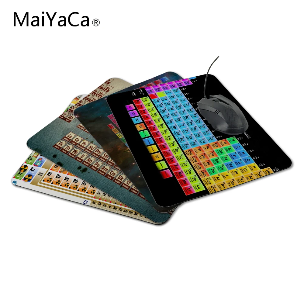 

Custom High Speed periodic table of the elements Vintage Stylish Mouse Pad Gaming Rectangle Mousepad