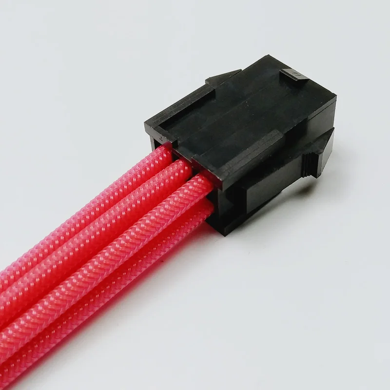 PCI-E_6Pin_Pink_sleeve_Extension_cable_4